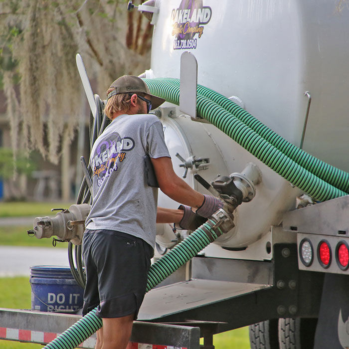 septic tank pump in Winter Haven & Auburndale Florida