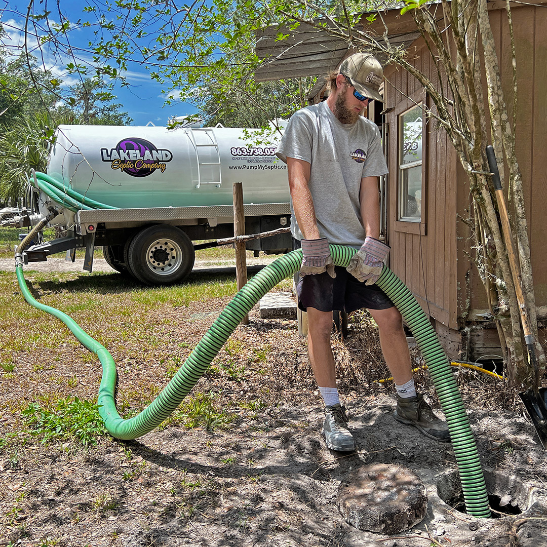 septic system pump in Lakeland & Mulberry Florida