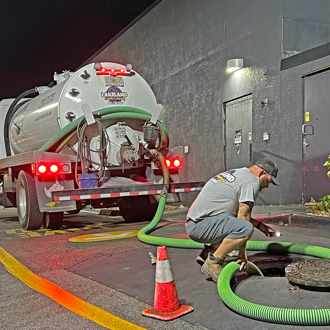commercial grease trap installation and repair services in Winter Haven & Polk City FL