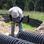 Drain field installation in Lakeland, FL