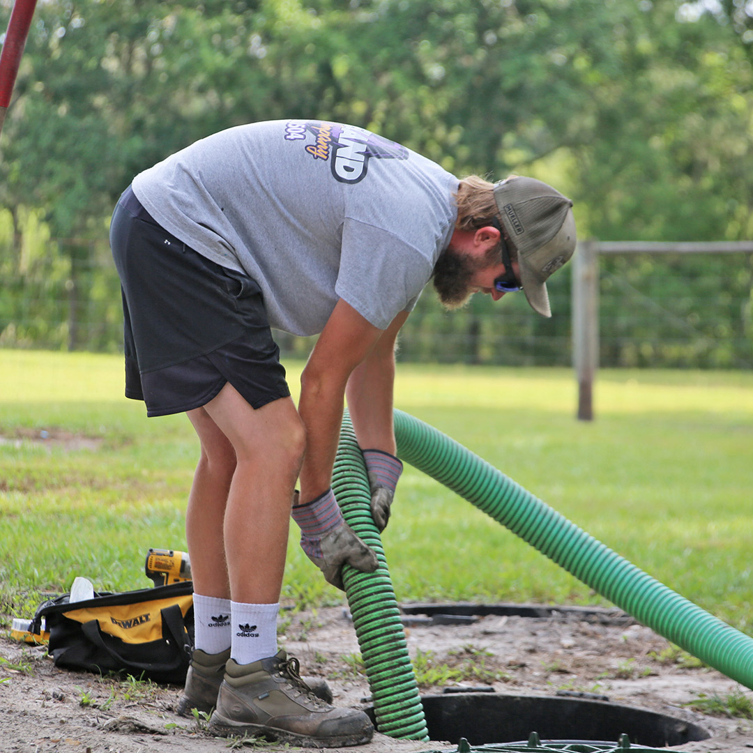 septic system back up in Plant City, FL