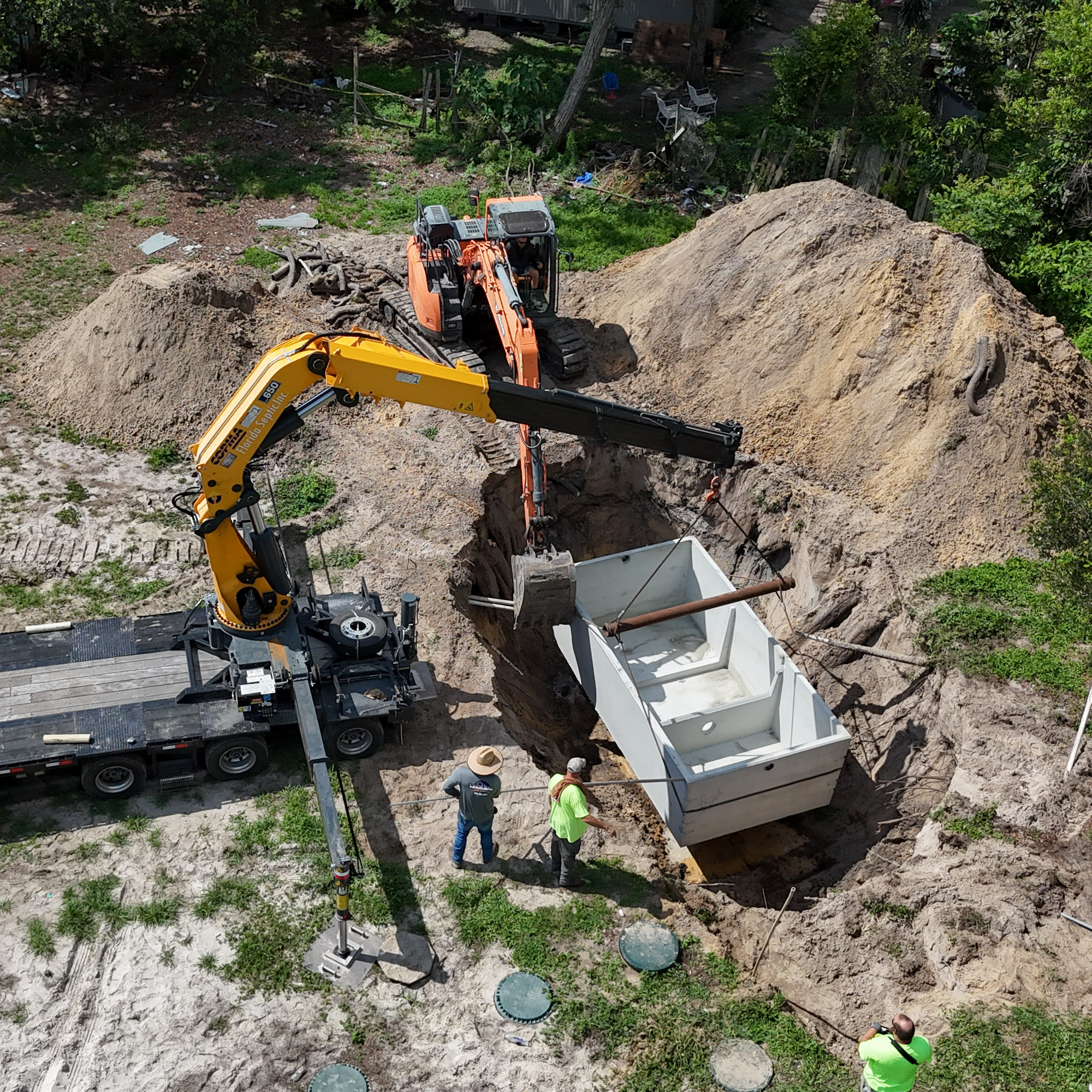 Installing septic and atu systems in Haines City & Lakeland, FL